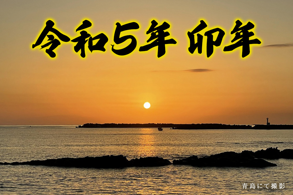 2023年、一ッ葉海岸にて
